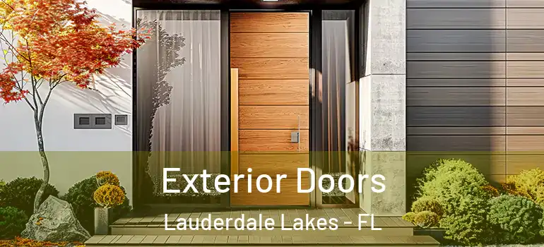  Exterior Doors Lauderdale Lakes - FL