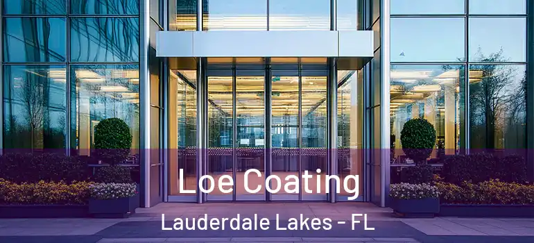  Loe Coating Lauderdale Lakes - FL